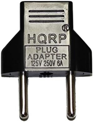 מתאם HQRP 12V AC/אספקת חשמל עבור סוואן ADS-460 SWANNEYEE HD מקורה ואינטרנט אלחוטי מקורה וחיצוני כל מצלמת מזג האוויר; SWADS-460CAM [UL